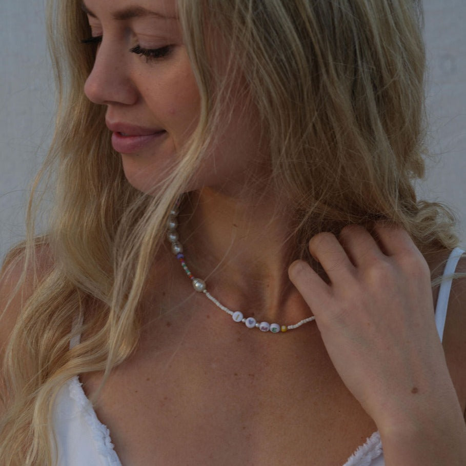 I Love Me Beaded Necklace