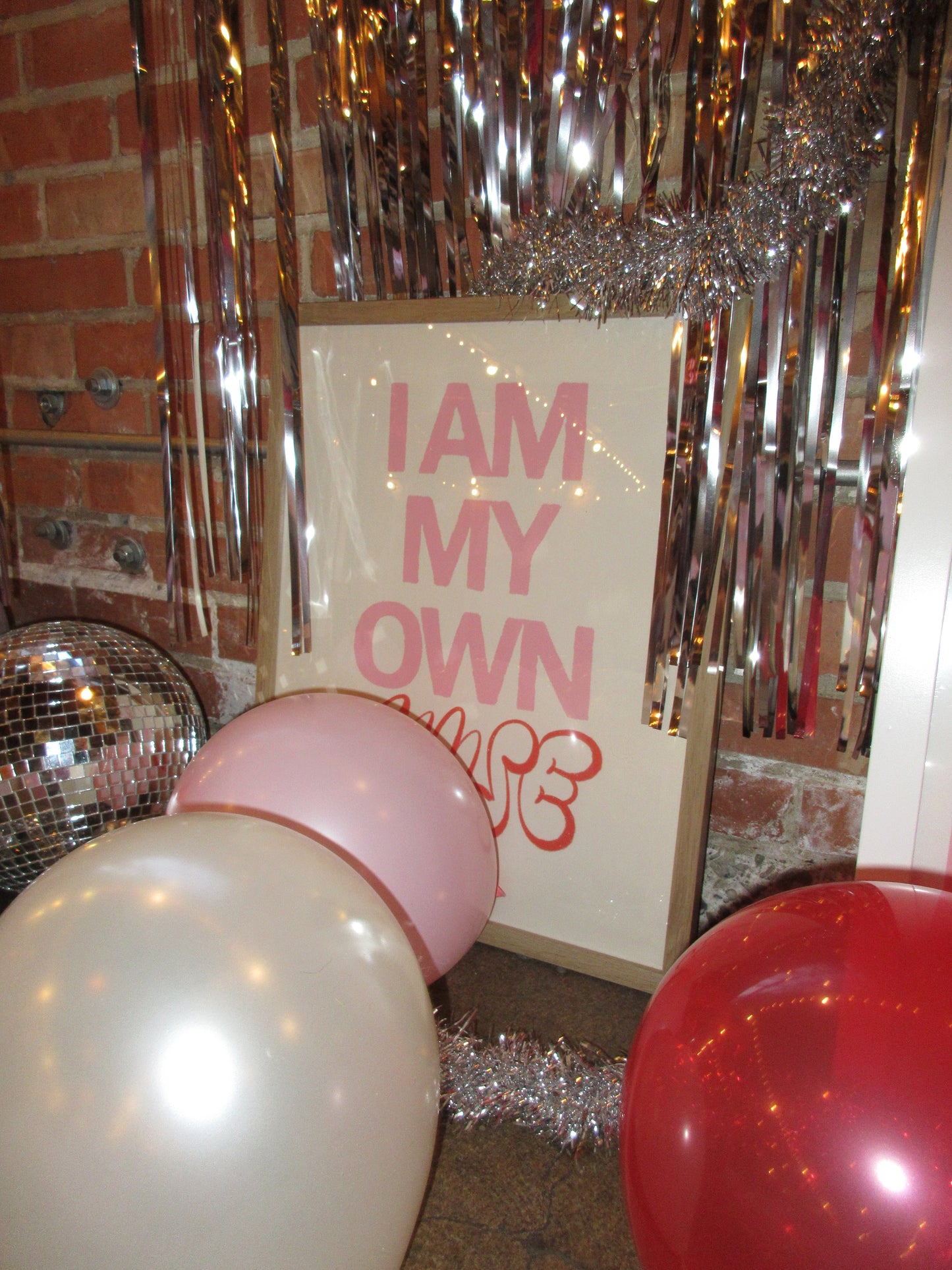 I Am My Own Muse Wall Poster
