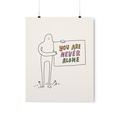 You Are Never Alone Poster